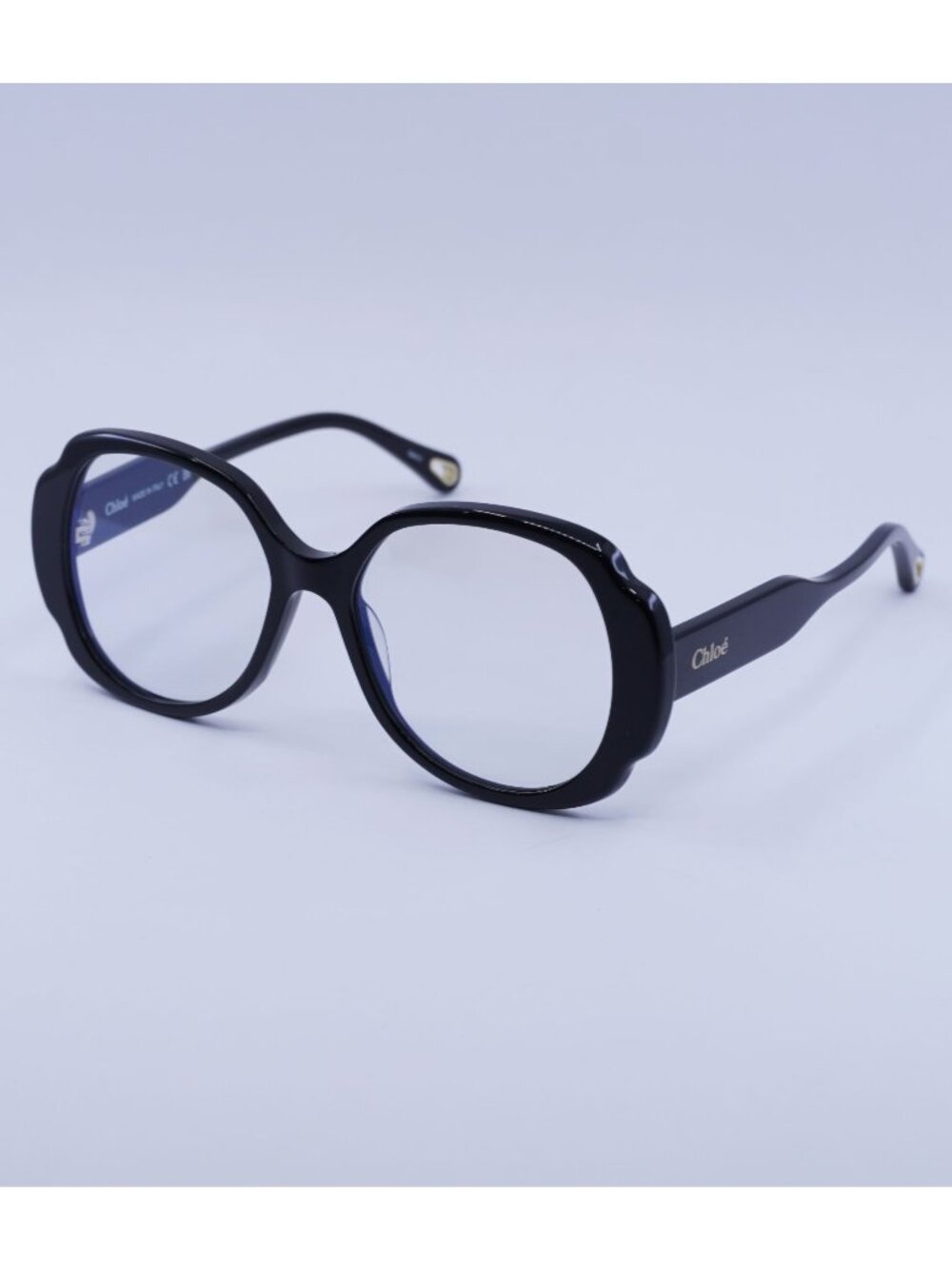 Chloe CH0196S 001 Sunglasses Black Butterfly Frame, Transparent Photochromic Len